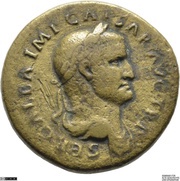 Dupondius - Galba PAX AVGVSTA S C; Pax obverse image