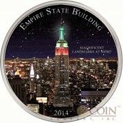 1500 Francs Empire State Building, Cameroon, 2014 reverse image