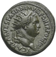 Dupondius - Titus FELICITAS PVBLICA S C; Felicitas obverse image