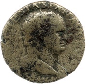 Dupondius - Vespasian FORTVNAE REDVCI S C; Fortuna obverse image