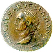 Dupondius - Vespasian FORTVNAE REDVCI S C; Fortuna obverse image