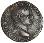 Dupondius - Vespasian SECVRITAS AVGVSTI S C; Securitas obverse image