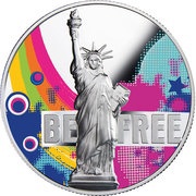 2000 Francs Statue of Liberty, Cameroon, 2018 reverse image
