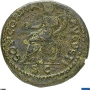 Dupondius - Titus CONCORDIA AVGVSTI S C; Concordia, Rome, 73 reverse image