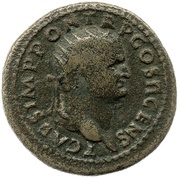 Dupondius - Titus ROMA S C; Roma and Victory obverse image