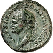 Dupondius - Domitian FELICITAS PVBLICA S C; Felicitas obverse image