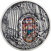 2000 Francs Oliwa organ reverse image