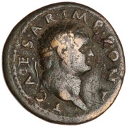 Dupondius - Titus TR POT COS III CENSOR obverse image