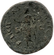 Dupondius - Titus FELICITAS PVBLICA S C; Felicitas, Rome, 75 reverse image