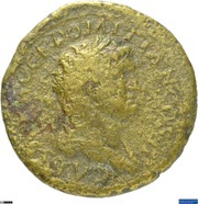Dupondius - Domitian FELICITAS PVBLICA S C; Felicitas obverse image