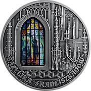 2000 Francs Church of St. Francis of Assisi reverse image