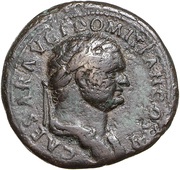 Dupondius - Domitian FELICITAS PVBLICA S C; Felicitas obverse image