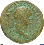 Dupondius - Domitian PRINCIP IVENT S C obverse image