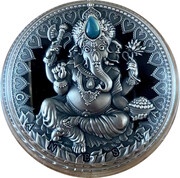 2000 Francs Ganesha, Cameroon, 2019 reverse image