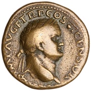 Dupondius - Titus FELICITAS PVBLICA S C; Felicitas obverse image