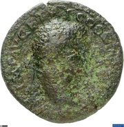Dupondius - Titus PAX AVG S C; Pax obverse image