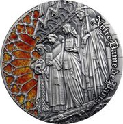 2000 Francs Notre-Dame, Cameroon, 2019 reverse image