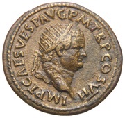Dupondius - Titus CERES AVGVST S C; Ceres obverse image