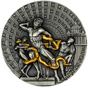 2000 Francs Laocoön and His Sons, Cameroon, 2020 reverse image
