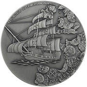 2000 Francs Templar's treasure obverse image