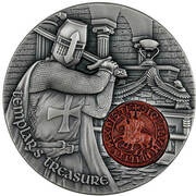 2000 Francs Templar's treasure, Cameroon, 2020 reverse image