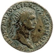 Dupondius - Domitian S C obverse image