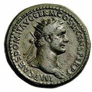 Dupondius - Domitian S C obverse image