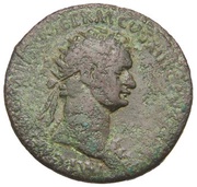Dupondius - Domitian S C obverse image