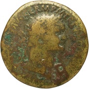Dupondius - Domitian COS XIIII LVD SAEC FEC S C obverse image
