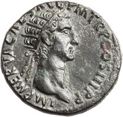 Dupondius - Nerva FORTVNA AVGVST S C; Fortuna obverse image