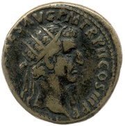 Dupondius - Nerva CONCORDIA EXERCITVVM S C obverse image