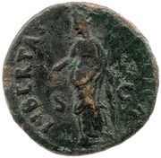 Dupondius - Nerva LIBERTAS PVBLICA S C; Libertas, Rome, 97 reverse image