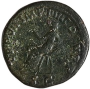 Dupondius - Trajan TR P VII IMP IIII COS V P P S C; Abundantia, Rome, 103 reverse image