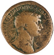 Dupondius - Trajan S P Q R OPTIMO PRINCIPI S C AQVA TRAIANA obverse image