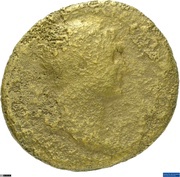 Dupondius - Trajan S P Q R OPTIMO PRINCIPI S C; Roma and Victory obverse image