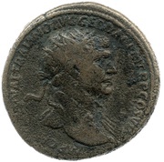 Dupondius - Trajan S P Q R OPTIMO PRINCIPI S C; Roma and Victory obverse image