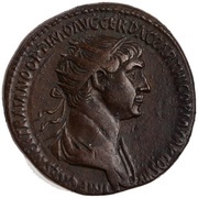 Dupondius - Trajan PROVIDENTIA AVGVSTI S P Q R S C; Providentia obverse image