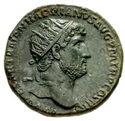 Dupondius - Hadrian FELICITAS AVGVSTI S C; Felicitas obverse image