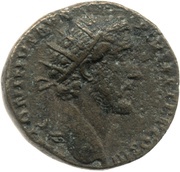Dupondius - Antoninus Pius S C; Spes obverse image