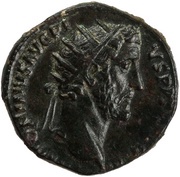 Dupondius - Antoninus Pius VICTORIA AVG S C; Victory obverse image