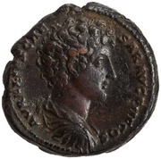 Dupondius - Marcus Aurelius PIETAS AVG S C obverse image