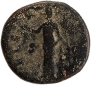 Dupondius - Faustina the Elder AETERNITAS S C; Aeternitas, Rome, 141 reverse image