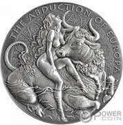 2000 Francs Abduction of Europa, Cameroon, 2022 reverse image