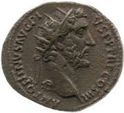 Dupondius - Antoninus Pius IMPERATOR II S C; Victory obverse image