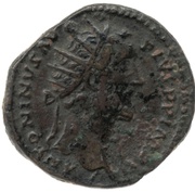 Dupondius - Antoninus Pius TR POT COS IIII S C; Fortuna obverse image