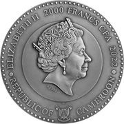 2000 Francs Moon obverse image
