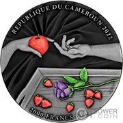 2000 Francs Under the sheets; coloured obverse image