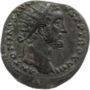 Dupondius - Antoninus Pius LIBERTAS COS IIII S C; Libertas obverse image