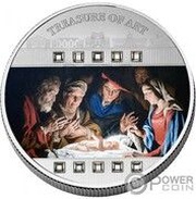 2000 Francs The Adoration of the Shepherds, Cameroon, 2022 reverse image