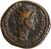 Dupondius - Antoninus Pius TR POT XX COS IIII S C; Providentia obverse image